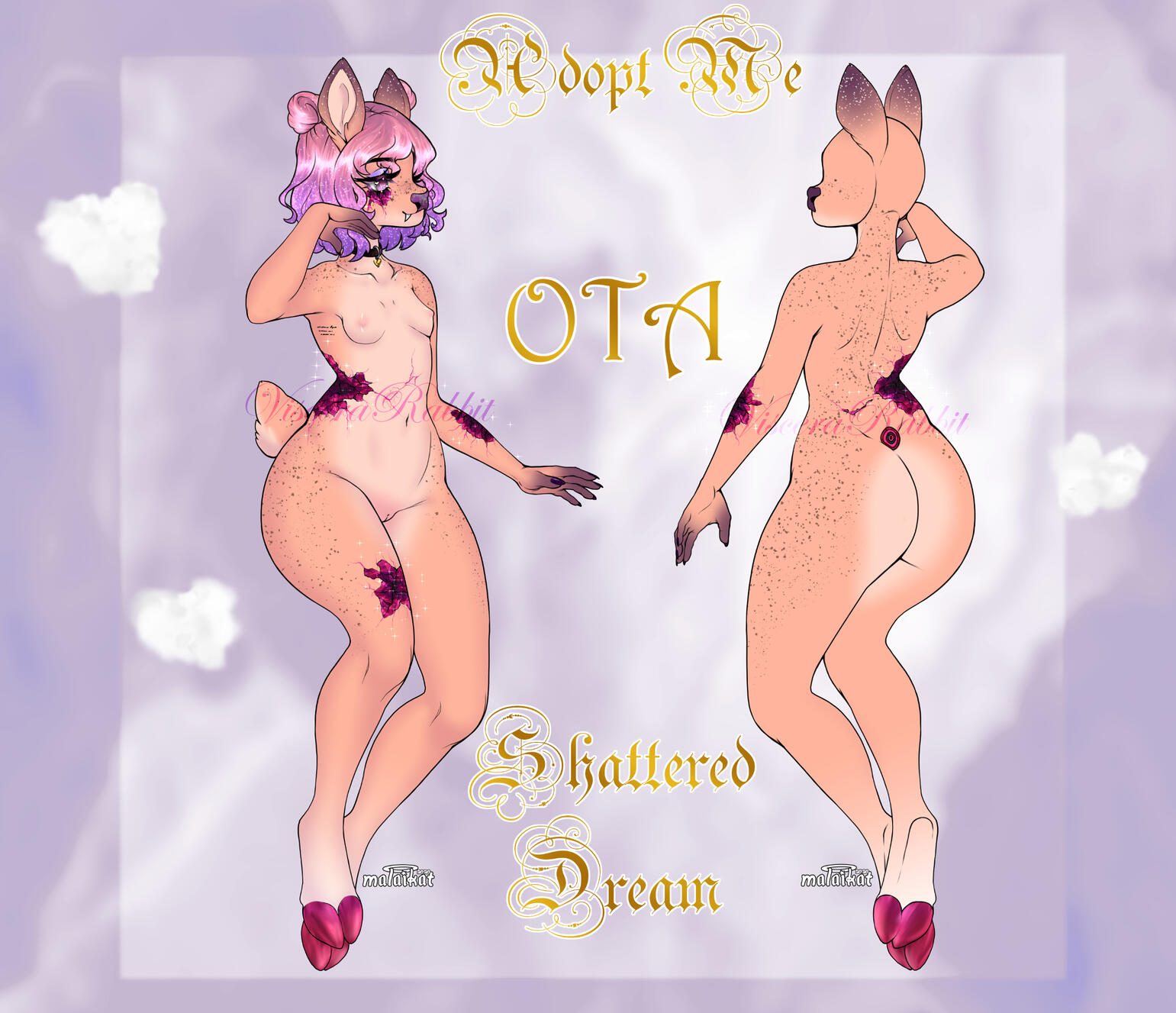 { Shattered Dream } Chinese Water Deer (sold)